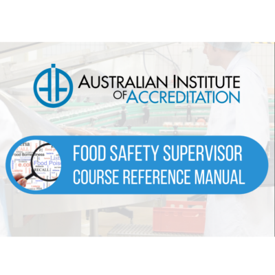 food safety supervisor - course reference manual (PDF)